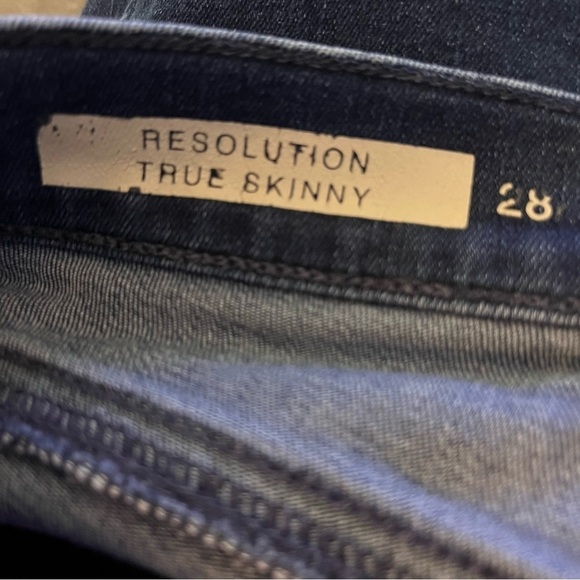Gap Resolution True Skinny Jeans Dark Wash Indigo 28 Regular - Picture 3 of 8
